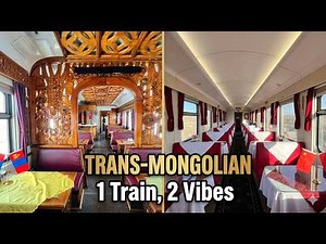 31 Hours in a Trans-Mongolian DELUXE Sleeper! (Ulaanbaatar to Beijing)Trans Mongolian