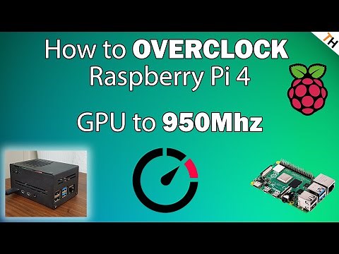 Raspberry Pi 4 950mhz GPU Overclock!? How to overclock RPI GPU to 950mhz|FULL GUIDE |By TH