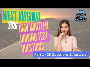 2026 West Virginia DMV Written Driving Permit Test Study Guide - Part 1