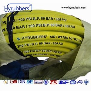 [Hot Item] Flexible Braided Rubber Hose Abrasion Resistant Air Water Hose