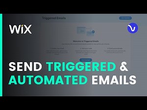 Send Triggered Emails in Wix | WIX Ideas | 2024 Updated!