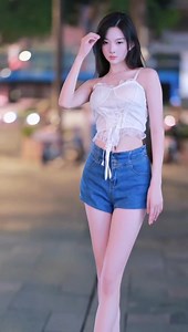 街拍：美女身材实在太好了，走起路来高级感十足，你是否也喜欢，气质女神,身材好颜值高,美丽动人。