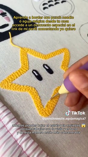 Aprende a bordar con Punch Needle: Tutorial y Consejos