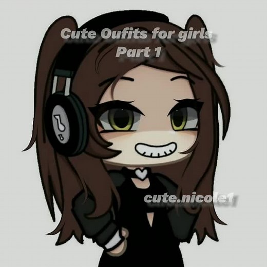 Gacha life cute Oufits for girls! Part 1 | Please glow my account