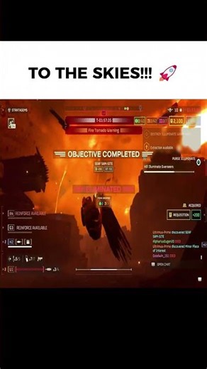 TO THE SKIES!!! 🚀| #helldivers2 #gaming #shorts