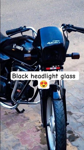 splendor headlight modification 😍 !! #splendormodified #modifiedsplendor
