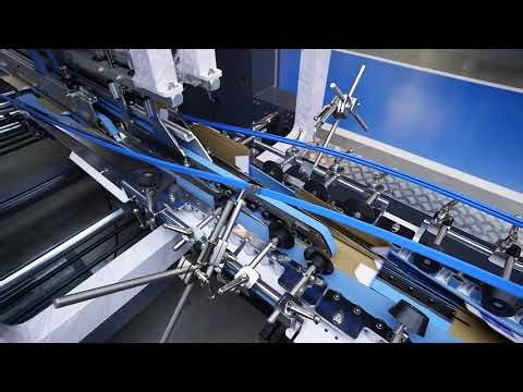Rolam New 1450QH-Z Corrugated Carton Box Folder Gluer
