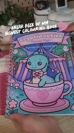 Adorable Monsters You'll Actually Want to Color #coloring #cute #cryptids