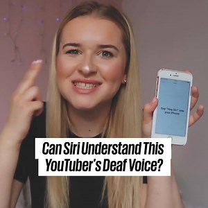 449K views · 1.5K reactions | Jazzy is a deaf YouTuber who uses sign language to communicate. She put Siri to the test to see if it could understand her deaf voice... | UNILAD | Facebook
