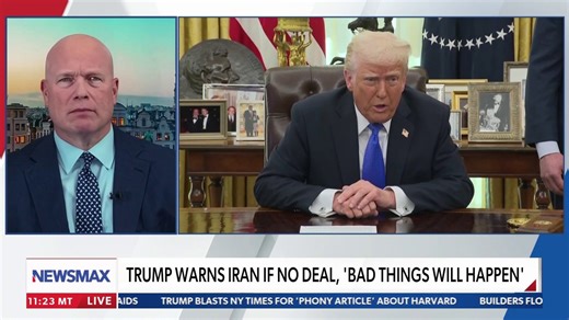 Matt Whitaker, US ambassador to NATO, talking about US/Iran talks on Bianca Across the Nation