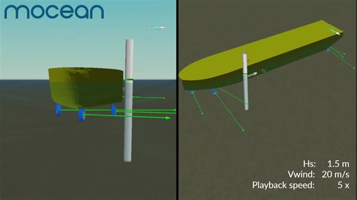 #offshoreengineering #dynamicpositioning #marineoperations #simulation #engineeringinnovation #floatinginstallation | Mocean Offshore