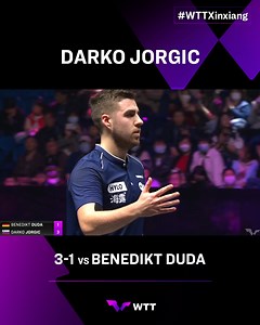 18K views · 571 reactions | A thrilling match sees Darko Jorgic through to the next round here at #WTTXinxiang  More #WTTChampions action is LIVE right now at YouTube.com/WTTGlobal and worldtabletennis.com/livevideo  | World Table Tennis | Facebook