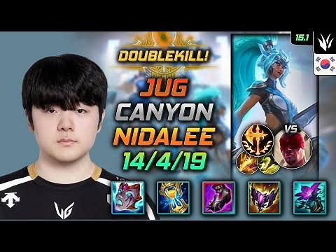 Nidalee Jungle Build Canyon Liandry's Torment Conqueror - LOL KR Challenger Patch 15.1