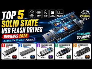 Top 5 Best Solid State USB Flash Drives Reviews 2026