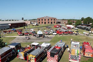 2.7K views · 168 reactions | Our 3pm Fire Truck Parade ended out the main portion of our Fire Truck Show. What an amazing event it's been. Now to capture the fire trucks surrounding the turntable with the NS #9-1-1 locomotive in the center spot! A higher quality version of the video is posted here, on youtube: https://www.youtube.com/watch?v=PXm7vUFGsgw | N.C. Transportation Museum | Facebook