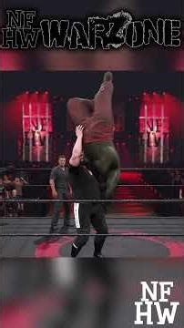 N-FHW | One Man Gang vs Grogmar GroBurzag | Full House Wrestling | WWE 2k25 #wwe