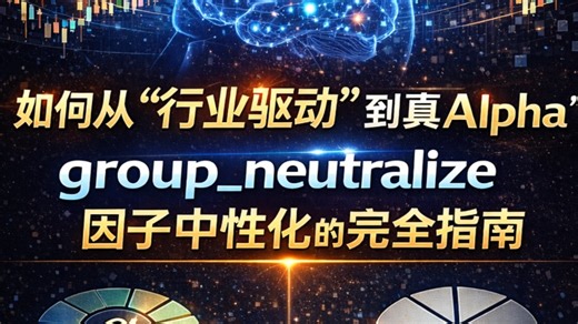 如何从"行业驱动"到"真实Alpha"：group_neutralize因子中性化的完全指南