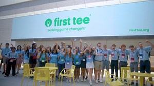 Your First Tee story doesn't end when you graduate high school – it gets a new chapter. 💚 Visit firstteeconnect.org to join our Alumni Network today! 📱 | First Tee