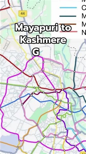 This is Delhi Metro after Phase V #delhi #delhimetro #metro #gurgaon #noida #noidametro#development