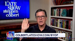 Take the oath and get your BYOP merchandise today! All proceeds go to The National Urban League, National Bail Out, NAACP and @NAANAACP Image Awards to help them fight social injustice! #LSSC | The Late Show with Stephen Colbert