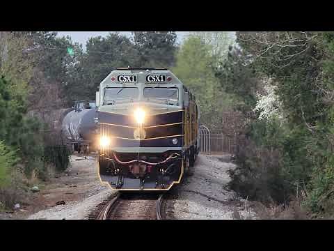 CSX P001 OCS Passenger Special at East Point, GA