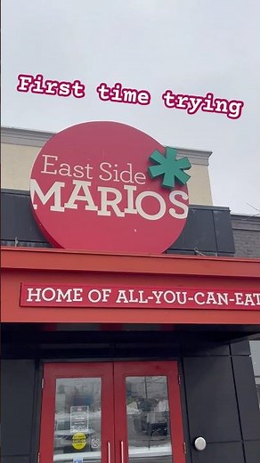 First time trying East Side Mario’s. #eastsidemarios