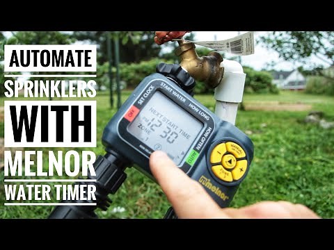 Solving My Water Pressure Issues With This Device | Melnor 2 Zone Automatic Water Timer