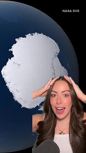 Hidden mountain range buried under Antarctica: the Gamburtsev Mountain Range! #earth #science #nasa | Astro Alexandra