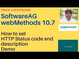 webMethods 10.7 | How to set HTTP response code and description | setResponseCode | SoftwareAG Demo