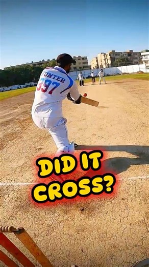 Rope Cross Hui Ya Nahi… Debate On! #cricket #bowlervibes #viralshort