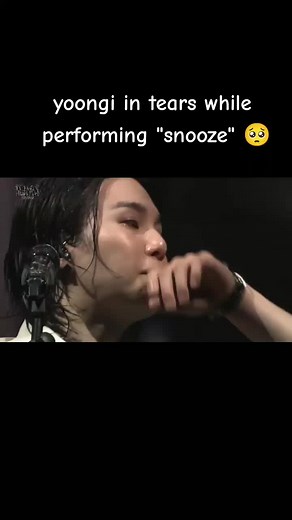 Yoongi Crying During D-Day Tour Performance | BTS Suga Tears