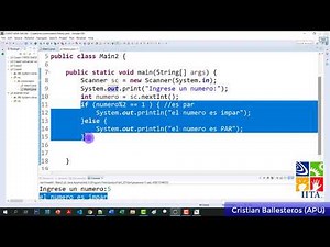 Estructura if else determinar si un numero es par impar o multiplo en JAVA