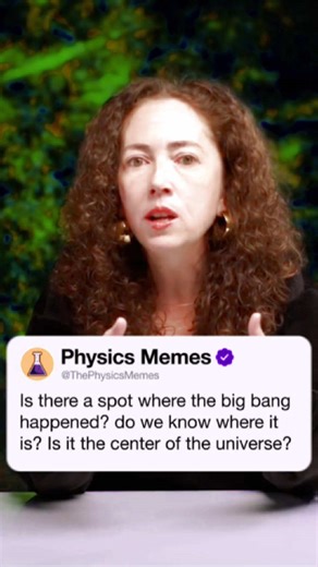 Is there a spot where the big bang happened? do we know where it is? Is it the center of the universe? #universe #galaxies #cosmos #planet #didyouknow