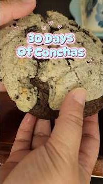 Day 22: Oreo Concha #baking #conchas #30daychallenge