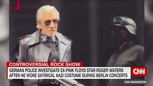 Pink Floyd co-founder investigated after wearing Nazi-like costume during concert in Germany
