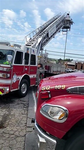 This is how we fix a broken flag pole at the fire house! #foryou #reels #firefighter #firetruck