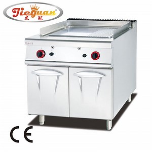 [Hot Item] Commercial Gas Vertical Griddle & Grill with Gas Oven Kitchen Equipment with CE Gas Griddle Grill Commercial Commercial Griddle Machine