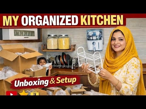Kitchen Organization Ideas|Budget Friendly Non-Modular Kitchen Products Unboxing&Review #kitchen