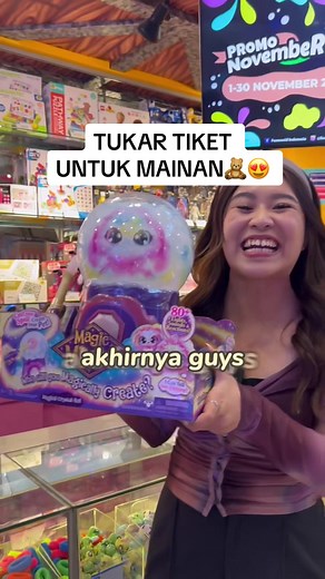 Tukar 37 Ribu Tiket untuk Mainan Magic Mixies