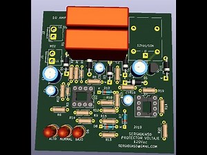 Hacer Protector de voltaje 120V 220V con LM358N