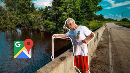 Discover hidden treasure using Google Maps magnet fishing adventure