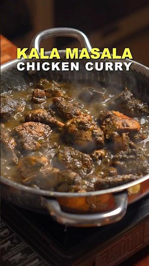 Maharashtrian Kala Masala Chicken Recipe | Black Chicken Recipe | #recipe #chickenrecipes