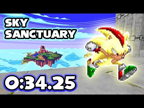 [TAS] SRB2 OLDC 2023 Round 1 - Sky Sanctuary w/ SMS - 0:34.25