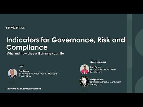 Indicators for GRC, why and how they will change your life.