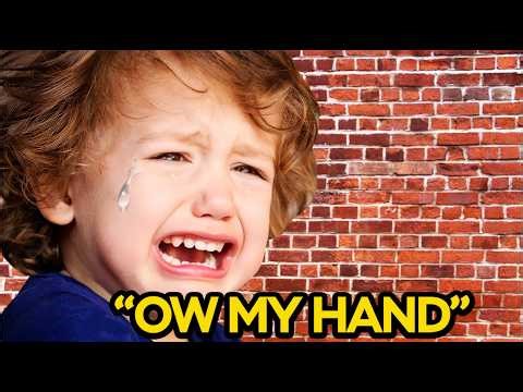 iPad Kid Thinks He is in “Creative Mode” and PUNCHES a Wall