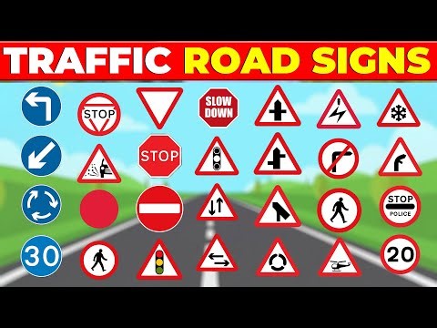 40 Must-Know Road Signs That GUARANTEE SUCCESS on the Driving Test