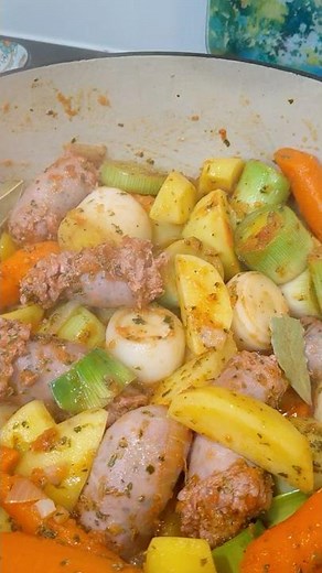 Italian Sausage with Potatoes & Veggies | Ready for the Oven