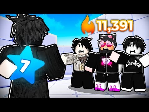 5 PROS vs 1 SECRET NOOB..(Roblox Rivals)