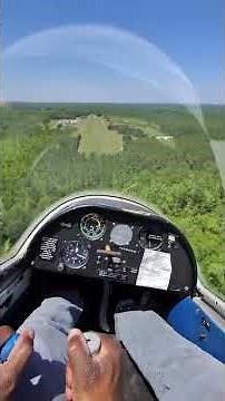 Smooth Glider Landing | Gentle Approach by Henry | Glider Airstrip