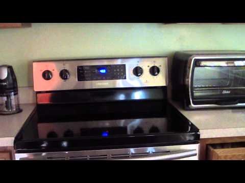 SAMSUNG FE-R300 ELECTRIC RANGE CONVECTION OVEN